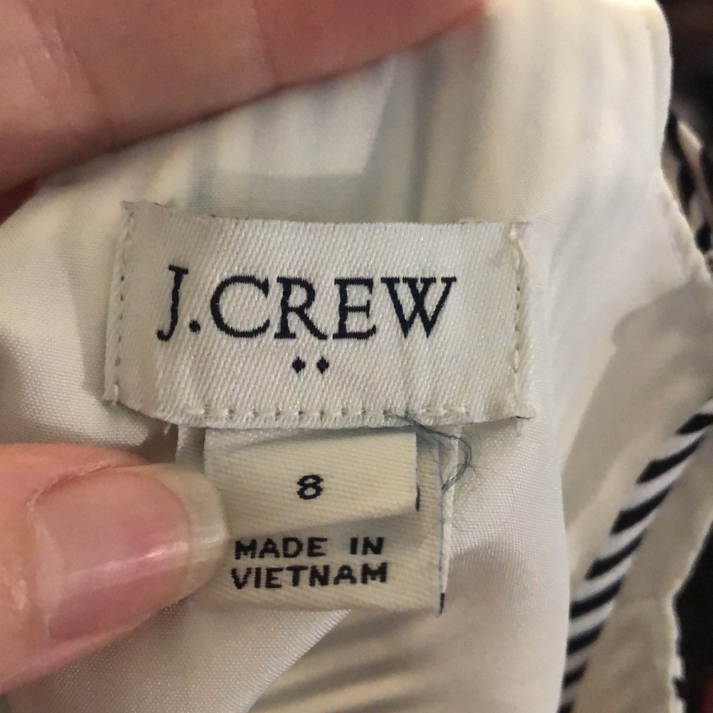 J Crew Spaghetti Strap Tank, size 8 - Picture 6 of 7